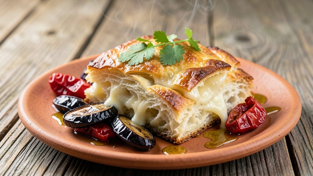 Armenian Matnakash Bread Recipe: Flaky Layers Stuffed With Tangy Cheese and Herbs