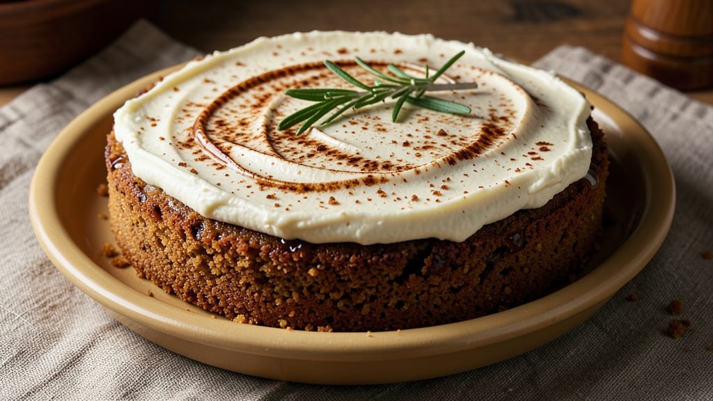 9x13 Gingerbread Cake Recipe: Spiced Molasses Crust With Gooey Swirls Inside