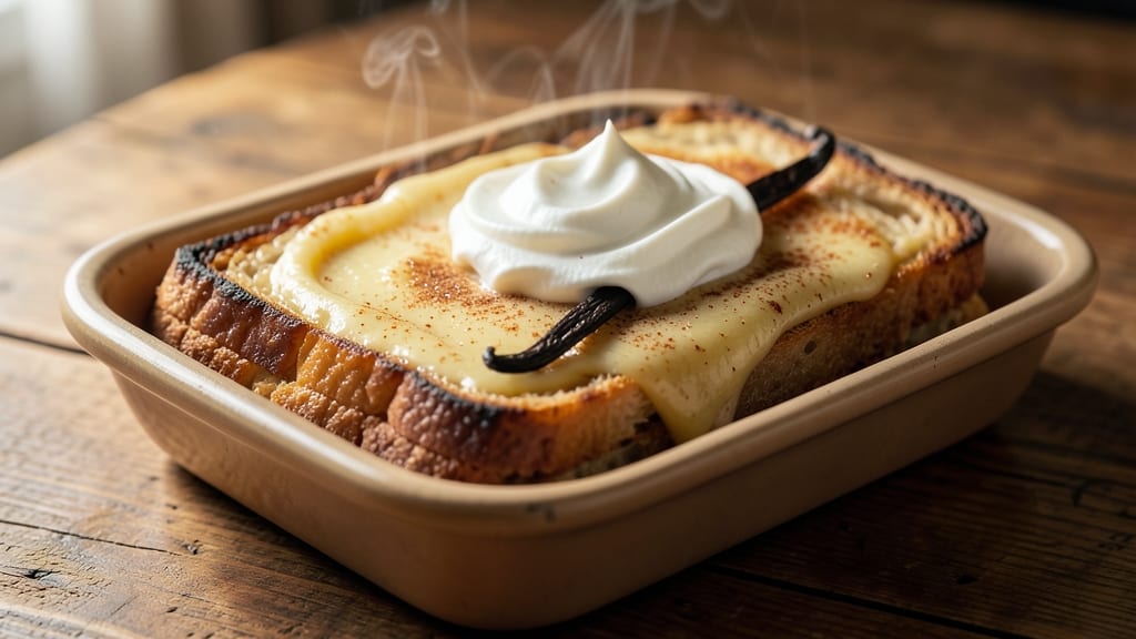 Artisan Bread Pudding Recipe: Vanilla-Infused Layers With Caramelized Corn Crunch