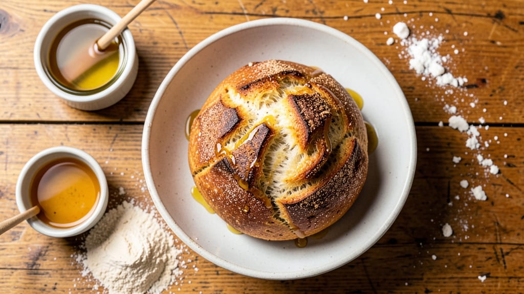 Ana's Fasting Bread Recipe: Golden Crust With Nutty Sweetness Inside
