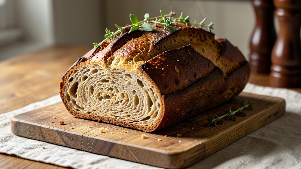 1 Loaf Whole Wheat Bread Recipe: Nutty Crunch and Pillowy Softness in One Bake