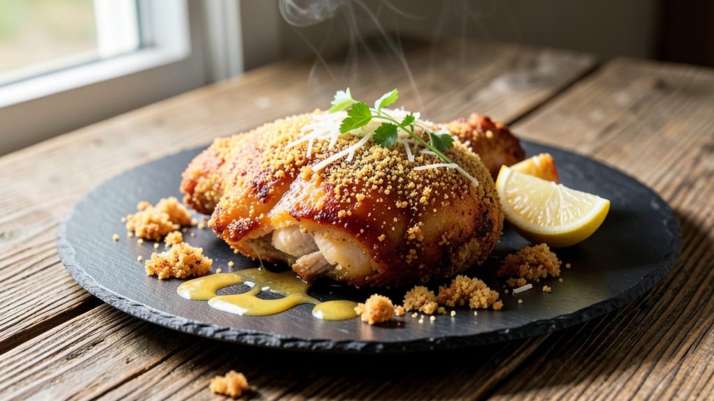 Air Fryer Fried Chicken Recipe with Bread Crumbs: Crispy Crust That Shatters in Seconds