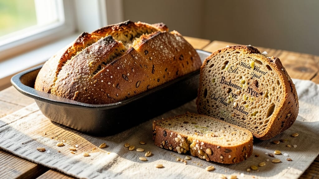 9-Grain Flour Bread Machine Recipe: Nutty, Crusty Loaf With Foil-Sealed Rise