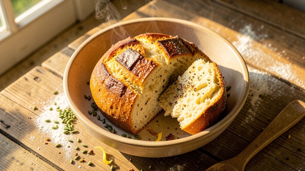 African Yeast Bread Recipe: Fermented Spice and Tangy Crust Magic